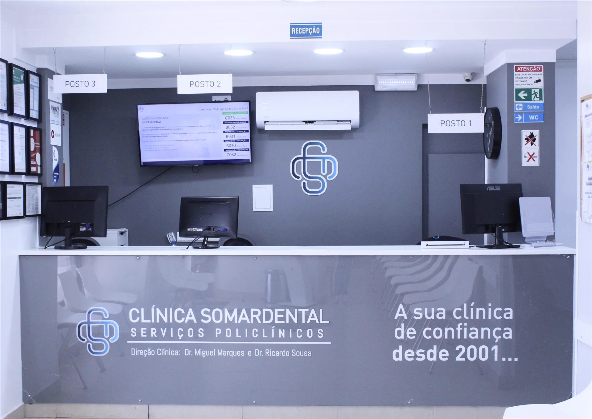 Equipamento da clínica Somardental